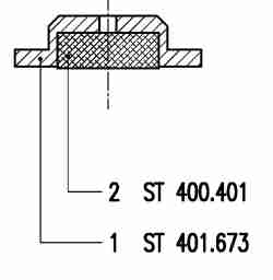 tappet complete WB 401 682-U